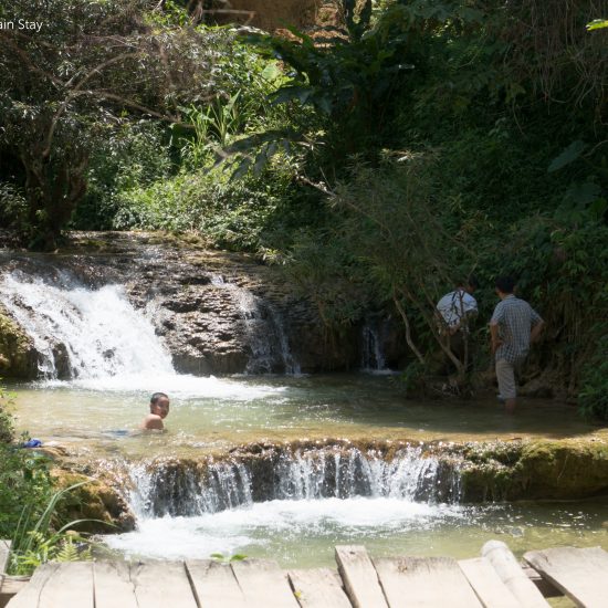 local waterfall