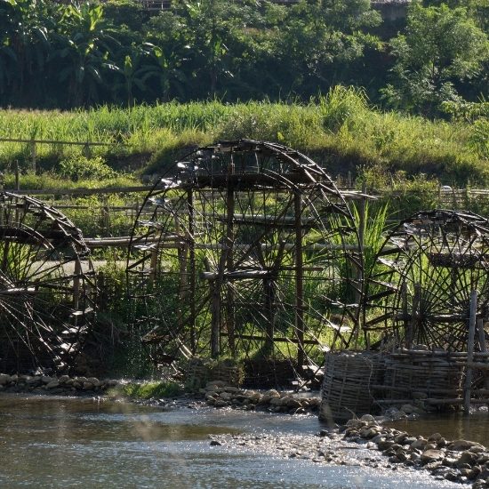 Pu Luong waterwheel