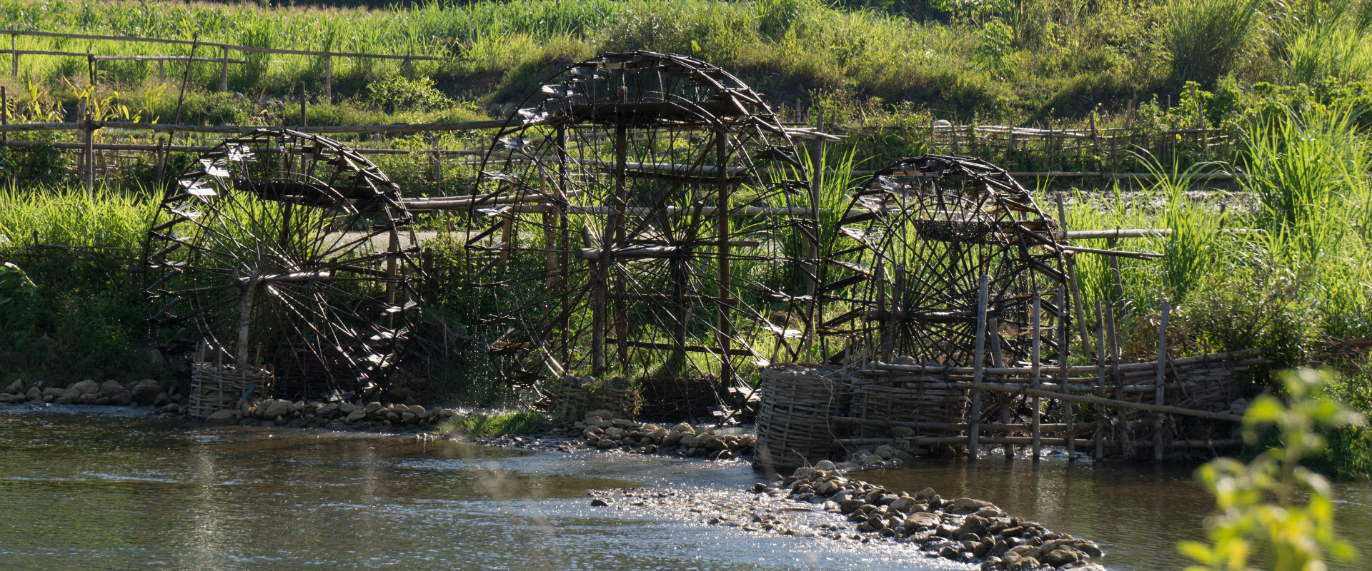 Pu Luong waterwheel