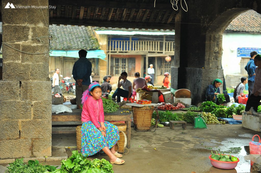 Dong Van sunday market